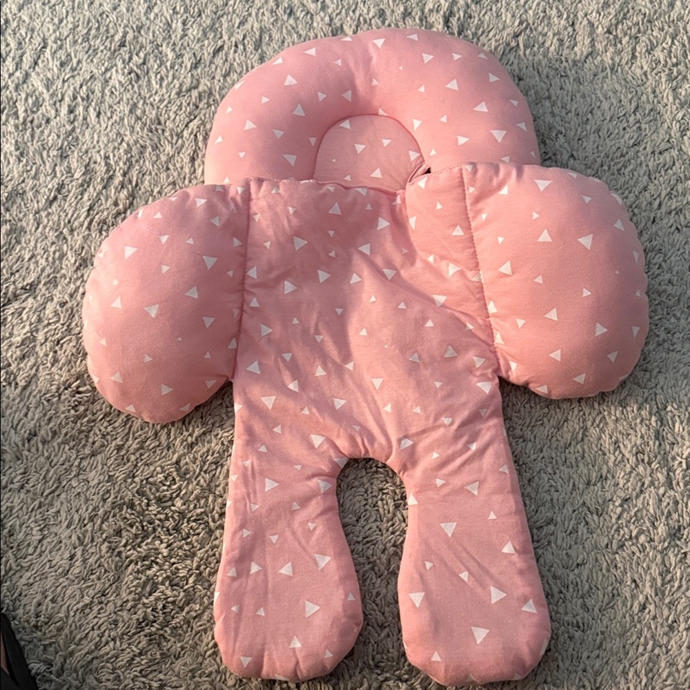 Pink Baby car seat support new without tags - Picture 3 of 3